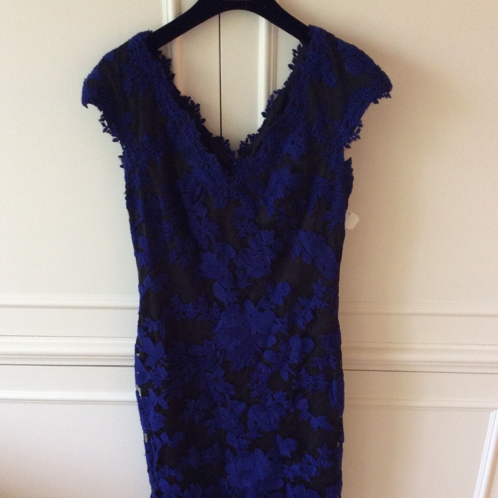 Tadashi Shoji stretch lace dress size 2